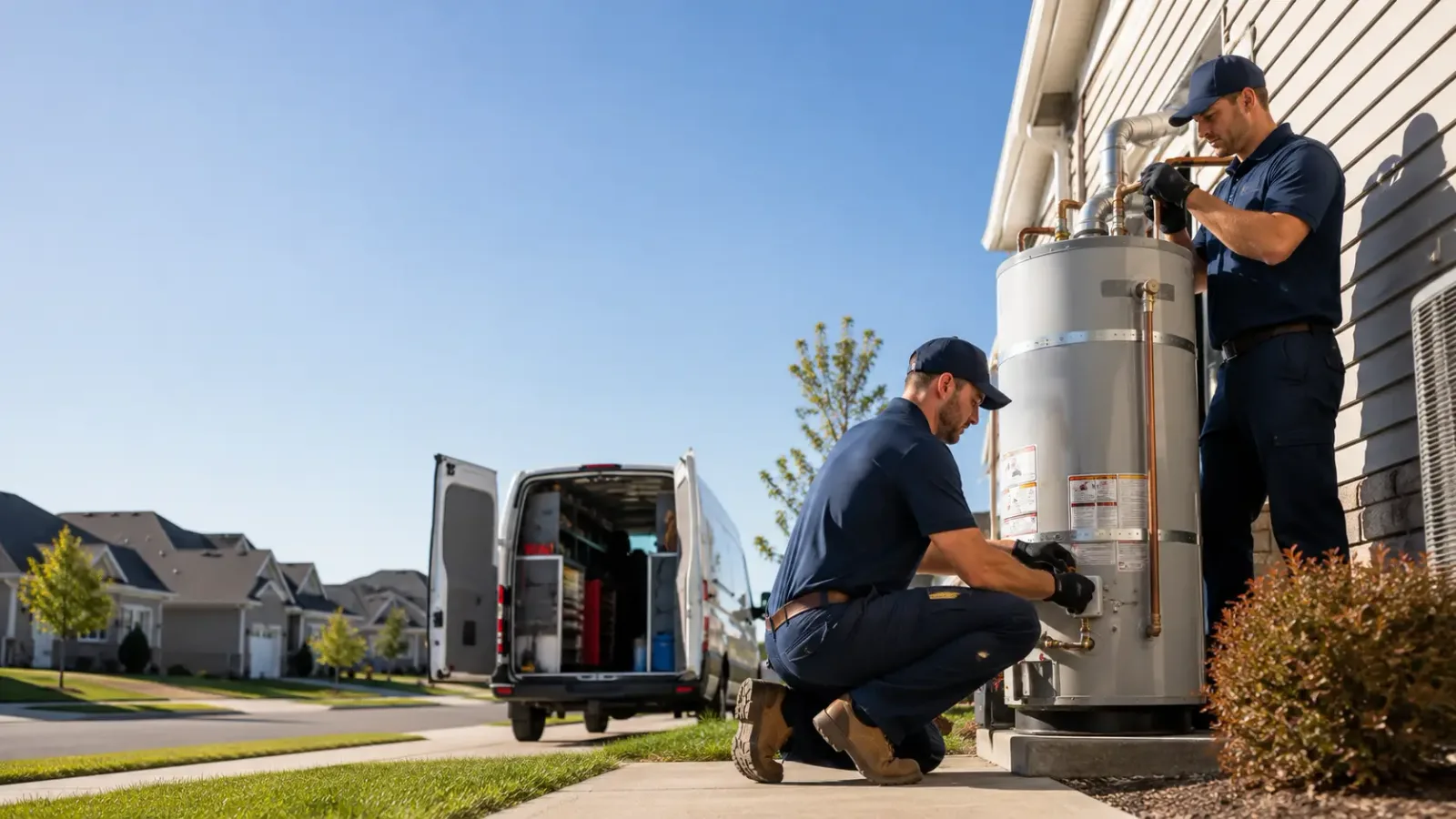 Water Heater Installation in Caroline, WI